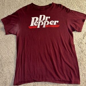 Red Dr Pepper shirt